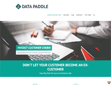 Tablet Screenshot of datapaddle.com